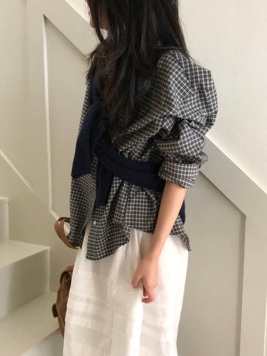 Minimalist Plaid Shirt