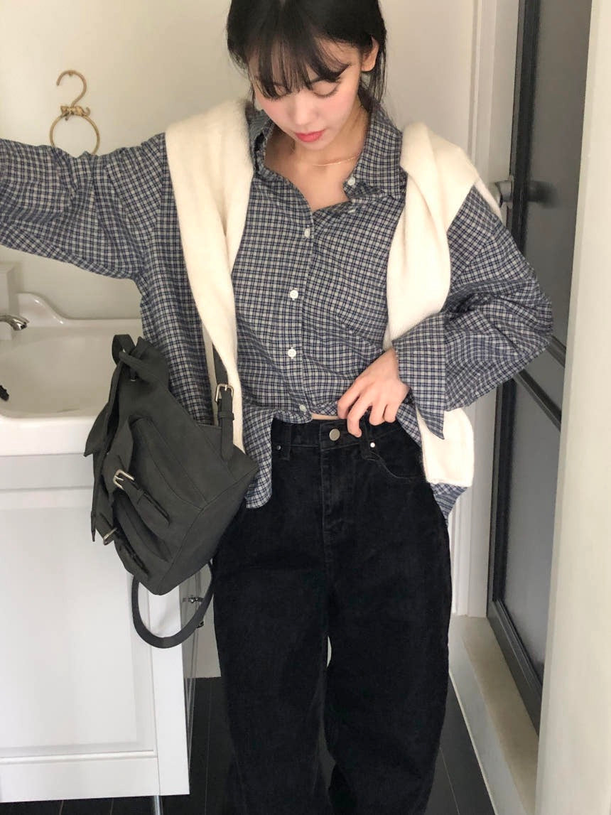 Minimalist Plaid Shirt