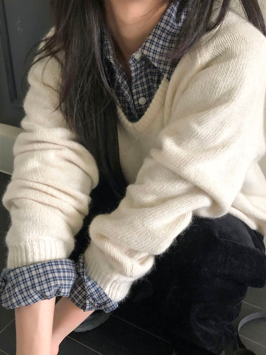 Minimalist Plaid Shirt