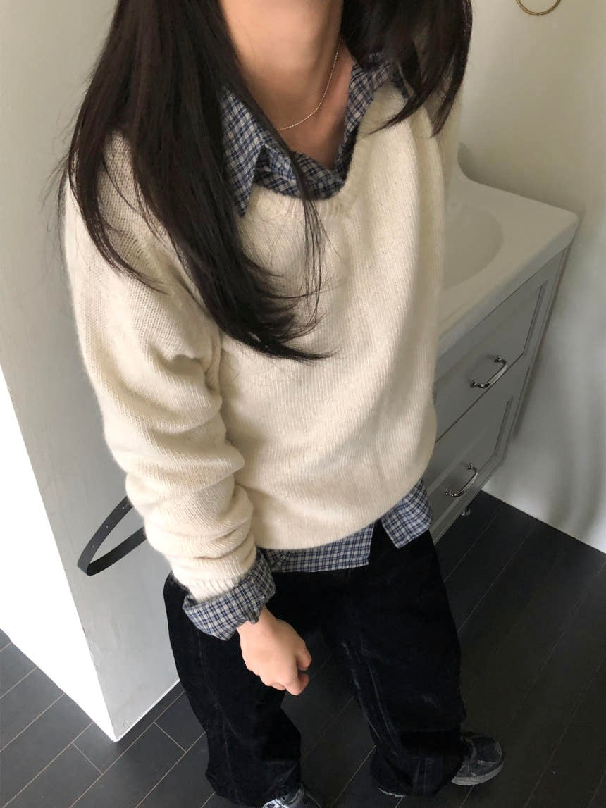 Minimalist Plaid Shirt